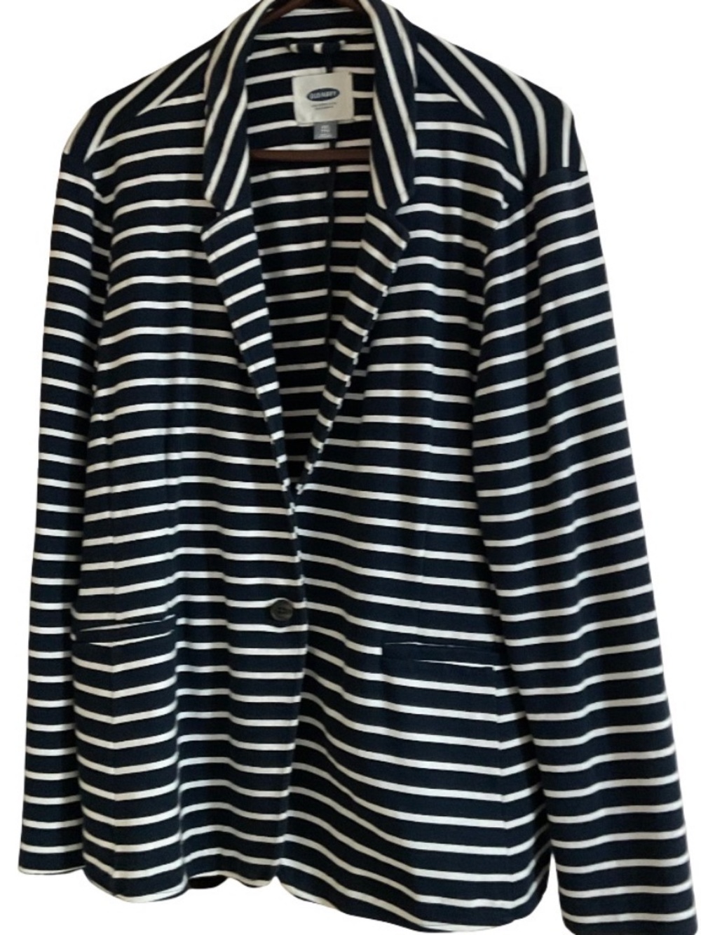 Old Navy Striped Blazer XXL